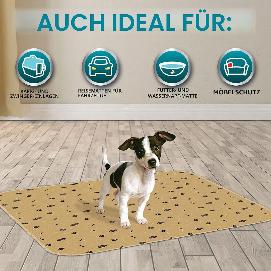 Simple Solution Waschbare Trainings- und Reise-Hundekissen, wiederverwendbare Hundekissen, saugfähig
