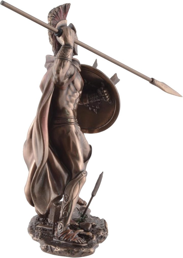 VOGLER Joh. Vogler GmbH Leonidas, König von Sparta, mit Speer und Schild, bronziert