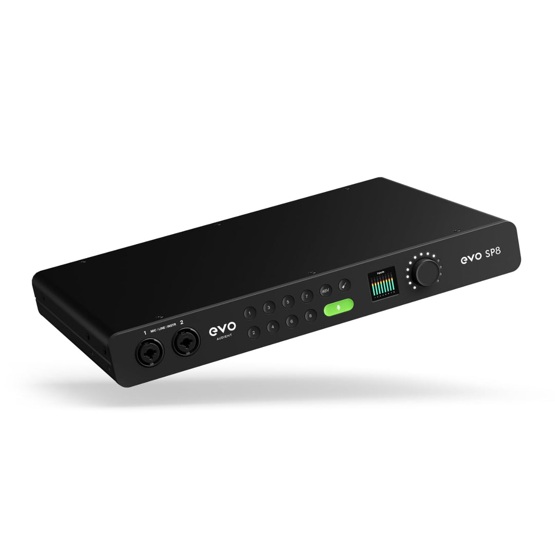 Audient EVO SP8, Studio-Preamp-Expander, Acht EVO-Vorverstärker, 8 x EVO Mikrofonvorverstärker mit S
