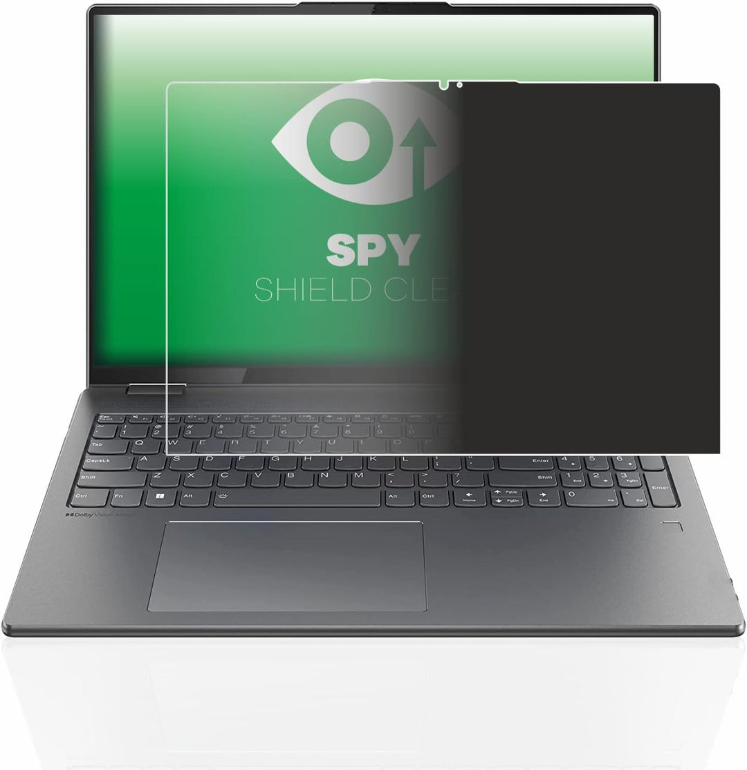 upscreen Anti-Spy Blickschutzfolie für Lenovo Yoga 7i Gen 7 16" Privacy Screen Displayschutz-Folie [