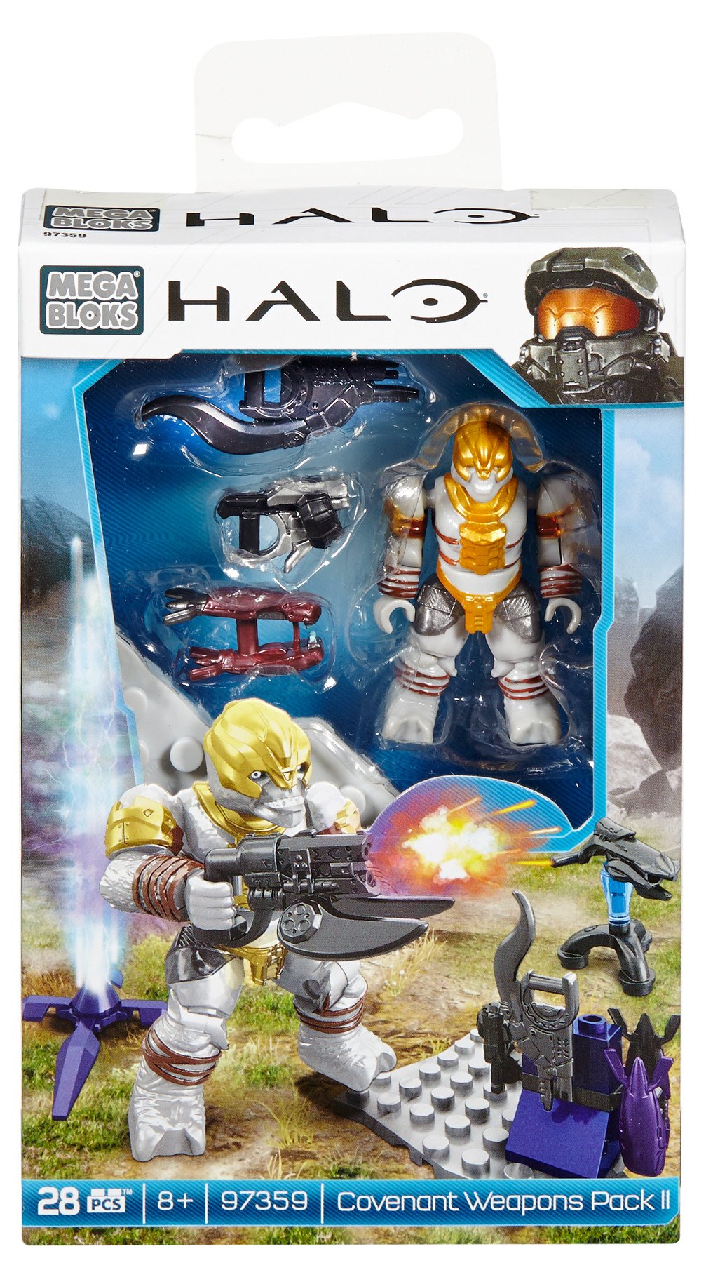 Halo - Mega Bloks - Covenant Weapons Pack 2 - 97359