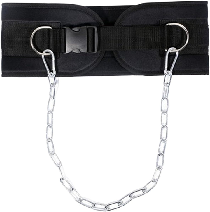 Gewichtsgurt Für Klimmzüge, Robustes Dip-Belt für Krafttraining, Doppel D-Ring Rückengurt Trainingsz