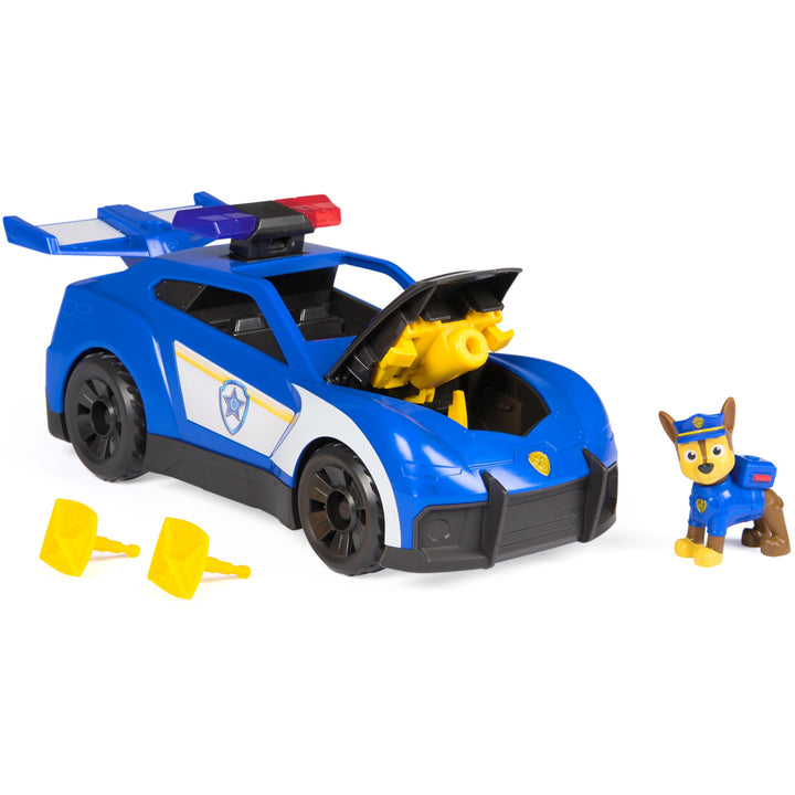 PAW PATROL - Search & Rescue: Launch N Rescue Cruiser, Extragrosses Fahrzeug mit Chase Figur, ca. 28