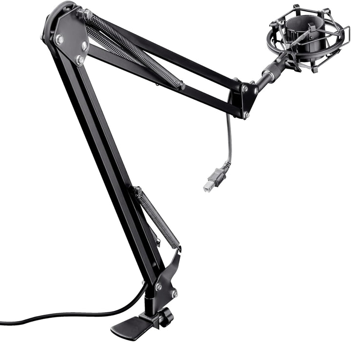 Trust Gaming GXT 253 Emita Mikrofon Arm, Mikrofonständer, Einstellbarer Tischarm, Integriertes 290 c