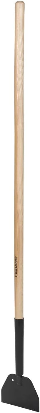 Fiskars Eisstösser, Blattbreite 17,5 cm, Borstahl-Blatt/Holz-Stiel, Schwarz, 1001639