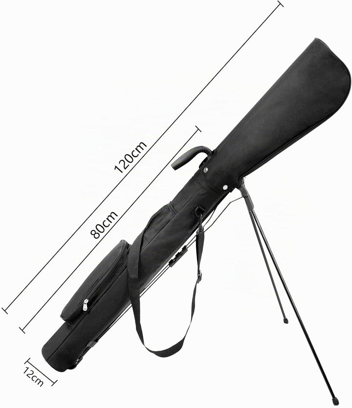 OUUTMEE 8-9 golftasche, Schlägerkoffer, Golf-Selbstständer, Schlägerkoffer und grosse Tasche, ultral