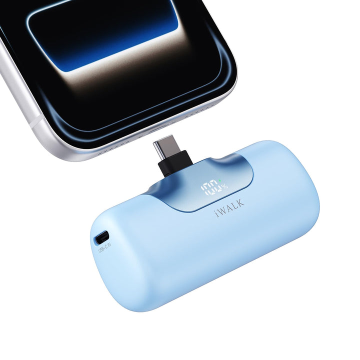 iWALK Powerbank 5500mAh Mini USB C Power Bank 22.5W Fast Charging Powerbank Klein Leicht Kompakte Ex