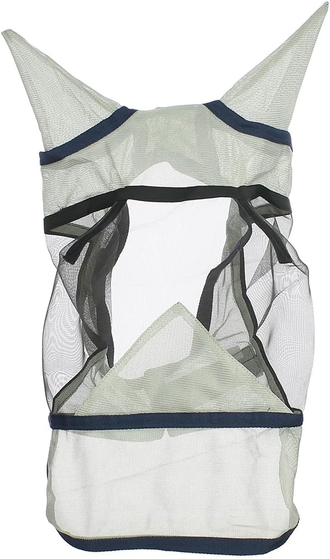 QHP Fliegendecke mit Hals und Haube XL - Size 215 165 cm, 165 cm