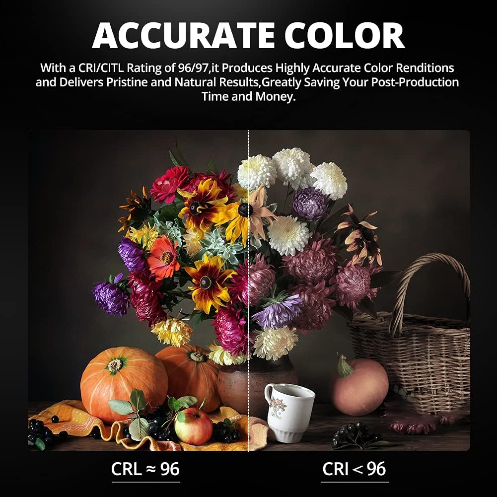 Godox SL150III SL150WIII LED Videoleuchte 160W Tageslicht Ausgewogen 5600K 2.4G Wireless X System CR