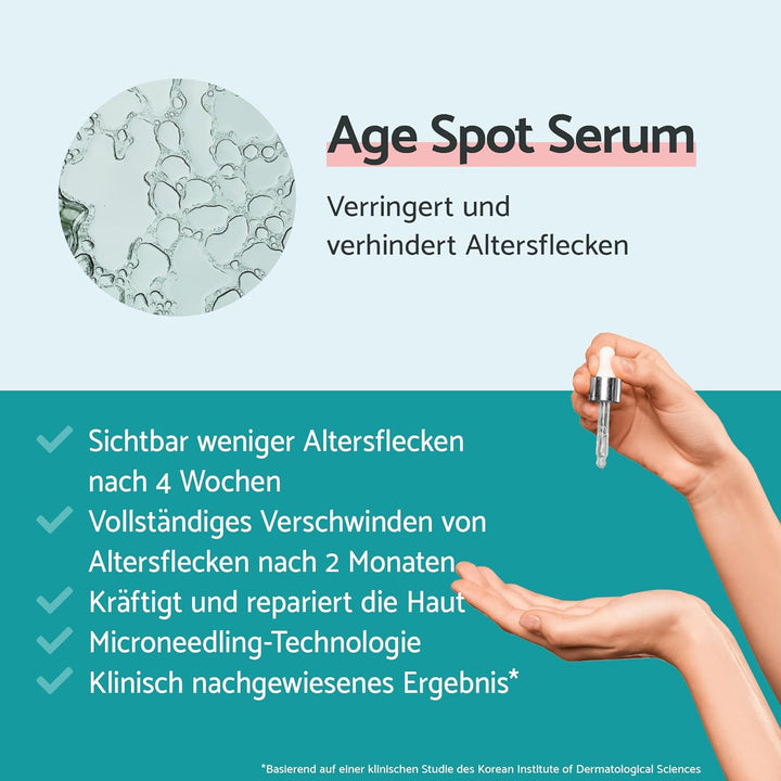 Remescar Serum gegen Altersflecken 30ml - Age Spot Serum - Klinisch bewiesener Altersfleckentferner