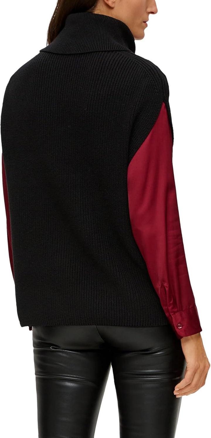 s.Oliver Damen Pullunder mit Rollkragen 42 9999, 42 9999