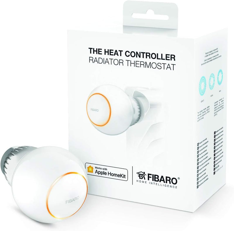 FIBARO FGBHT-001 Heat Controller Head Starterpaket für Wärmeregler, Wärmeregler