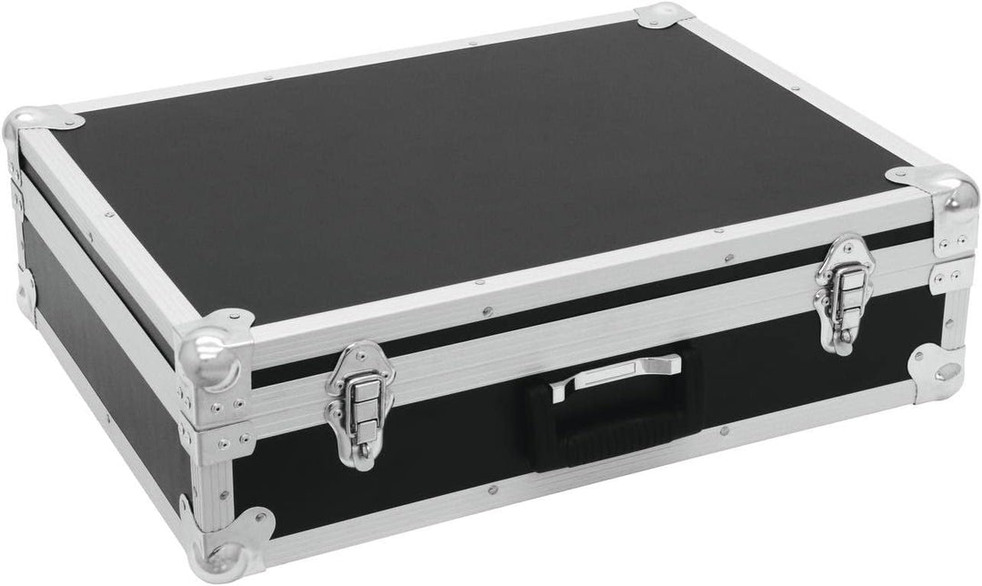 ROADINGER Universal-Koffer-Case FOAM GR-4 schwarz | Flightcase mit flexibler Schaumeinlage und 580 x