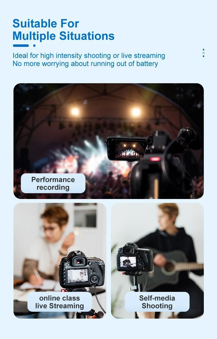 D-TAP zu NP-FZ100 Dummy-Batterie NPFZ100 DC-Koppler für Sony Alpha 9 A9 ILCE-9 ILCE-7M3 A7RIII A7 II