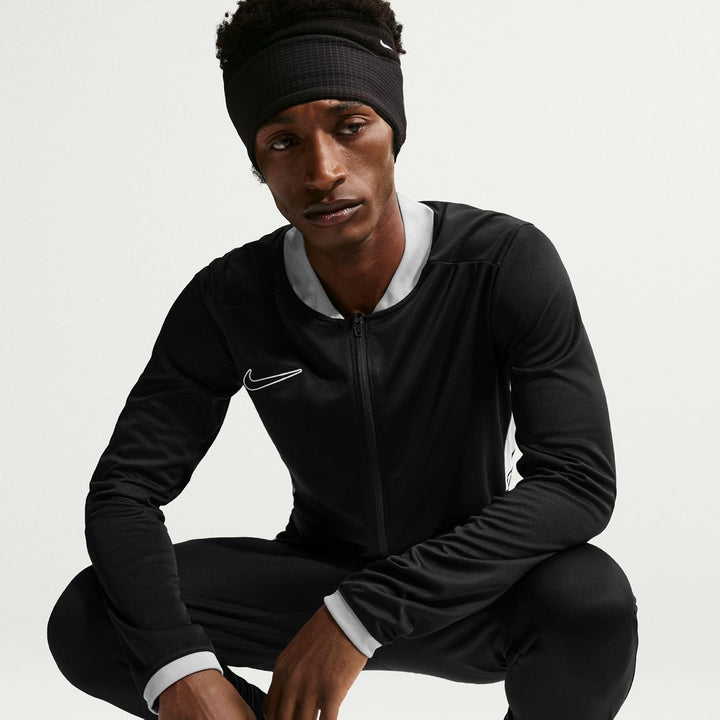 Nike Academy 25 Dri-FIT Strick-Fussball-Trainingsjacke für Herren, FZ9824 XS Black/Wolf Grey/White/W