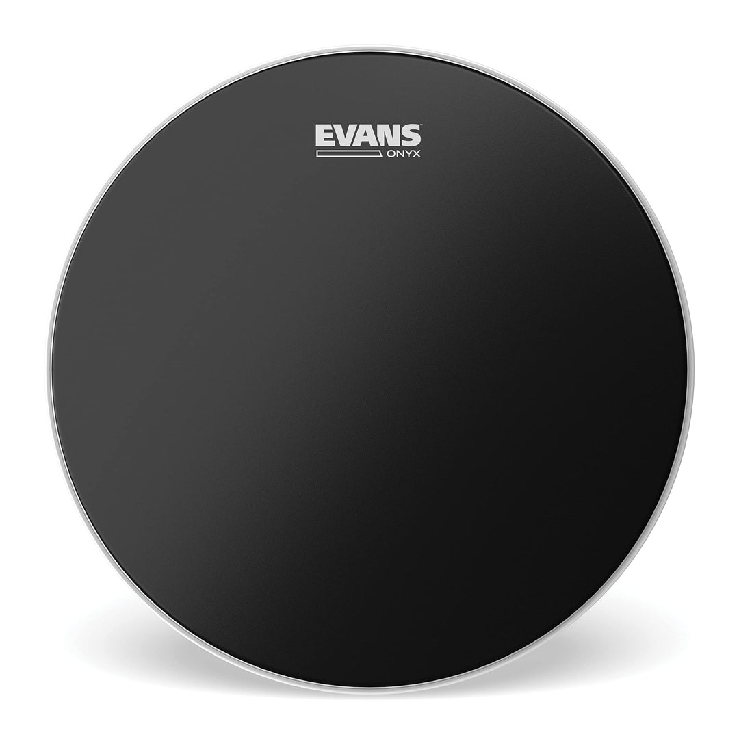 Evans B16ONX2 40,64cm (16 Zoll) Tomfell Onyx zweilagig 0,19mm, Schwarz 16 inch, 16 inch