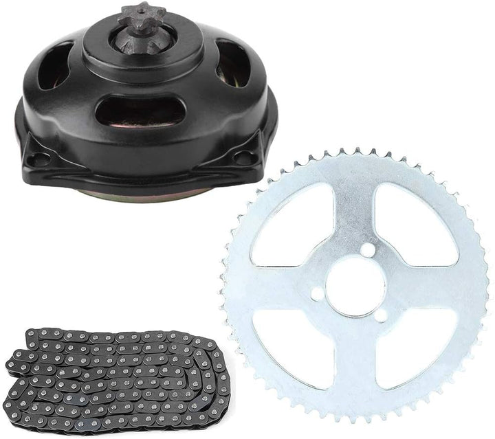 T8F Motorradkette Standard Rollenkette 6T Getriebe Kettenradsatz für Mini Motorrad 47cc 49cc