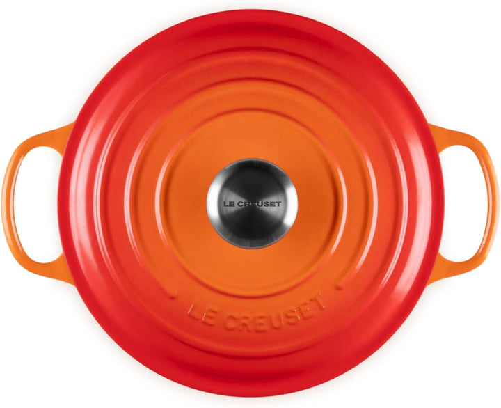 Le Creuset Signature Gourmet-Bräter aus Gusseisen, für alle Herdarten und Backöfen, 30 cm, 6,2 Liter