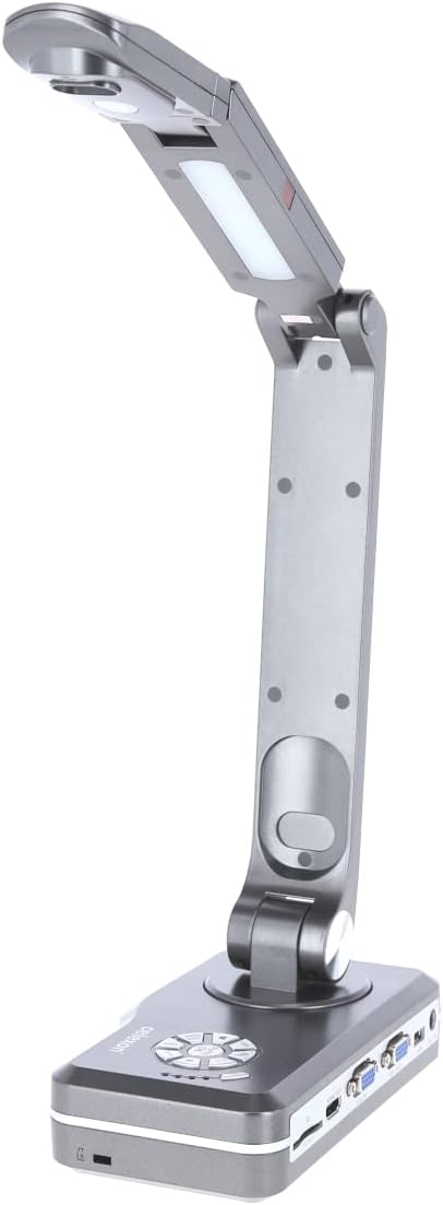 celexon Dokumentenkamera DK800 mit Tragetasche M | Flexible Plug&Play Lösung mit Diebstahlschutz für
