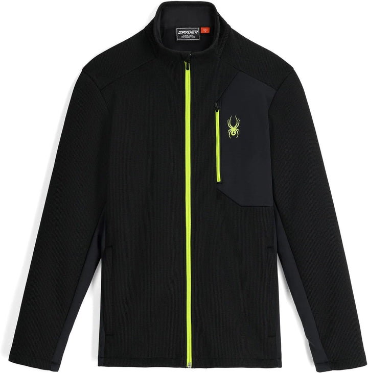 Spyder Herren Bandit Jacket Fleecejacke, S Black 4