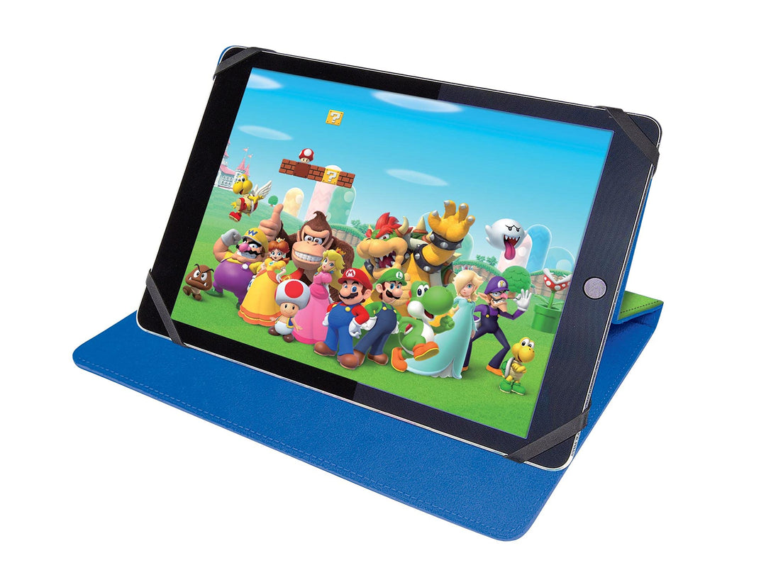 Lexibook MFP100NI Universelle Tablet-Hülle Nintendo Super Mario-Schutzhülle für Kinder-Kompatibilitä