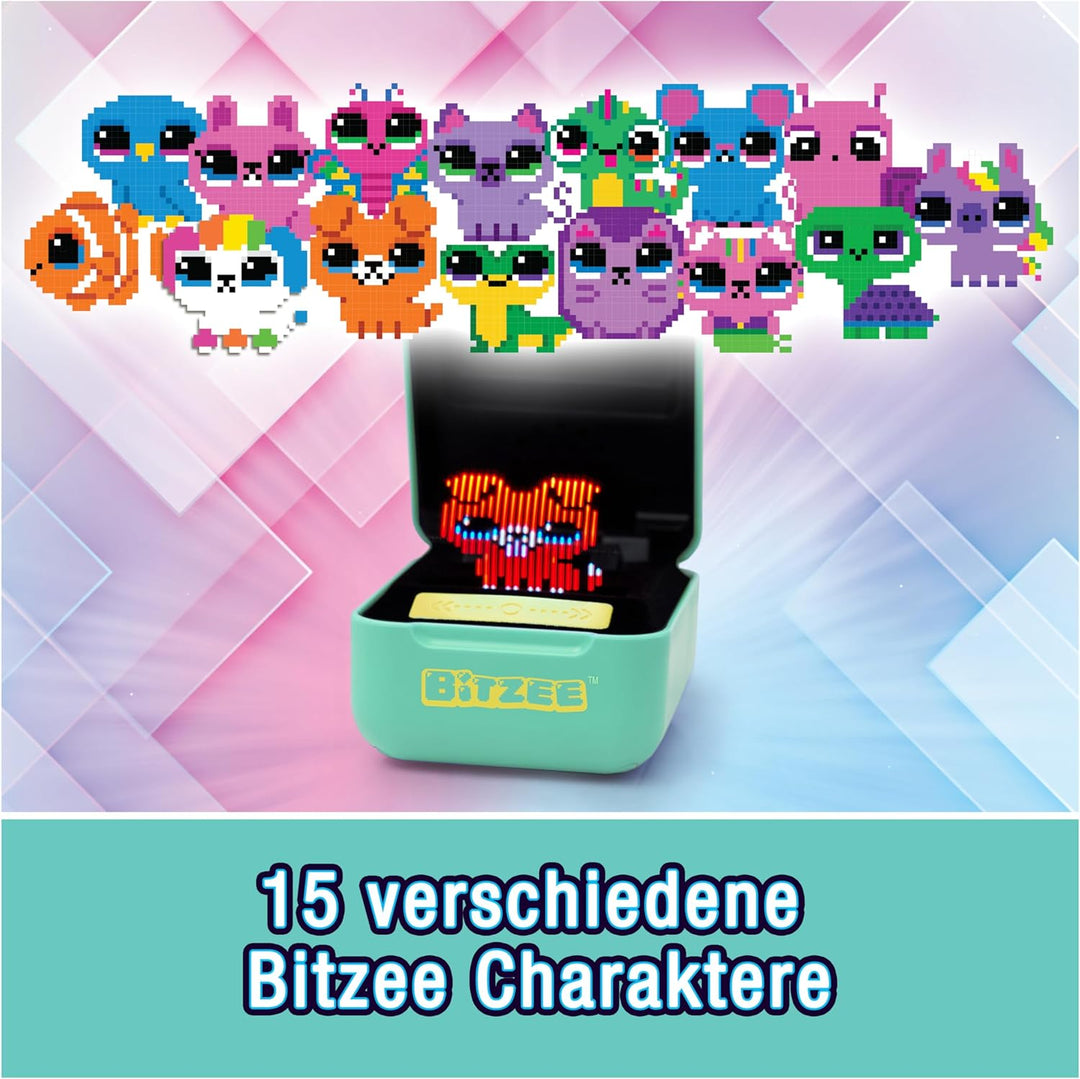 Bitzee 2023-15 Digitale Haustiere zum Anfassen, interaktives Spielzeug mit 15 virtuellen elektronisc