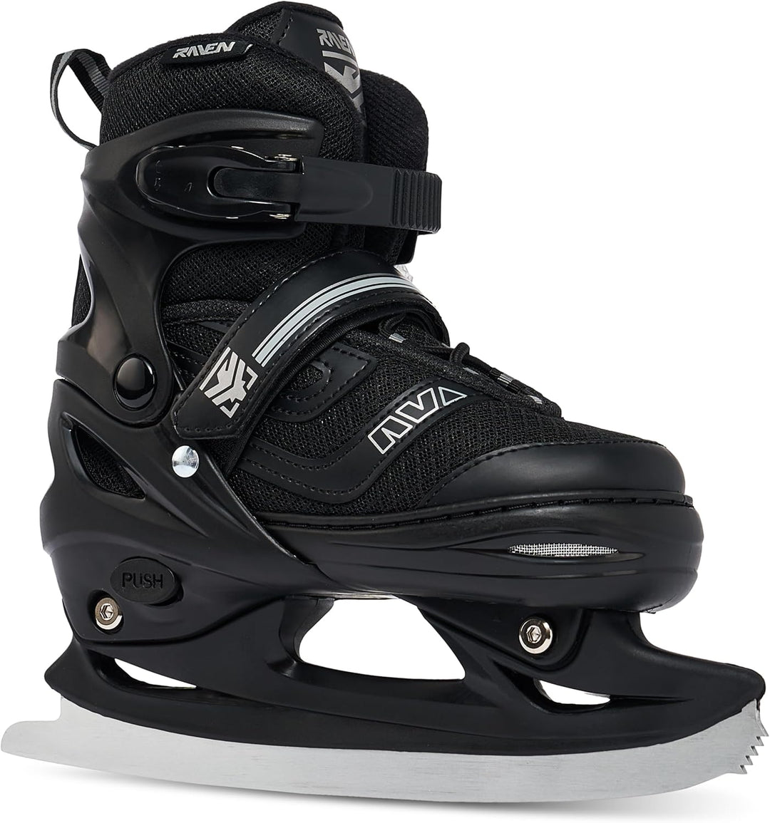 RAVEN Inline Skates Inliner für Kinder und Erwachsene OPTIONAL 2in1 mit Schlittschuhen verstellbar 3