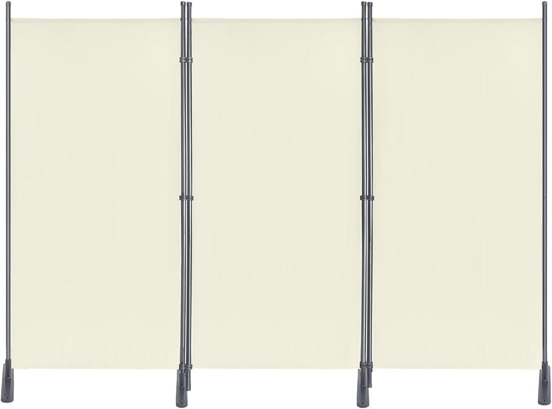 Aufun 3 Teile Paravent Sichtschutzwand 275x180cm Stellwand Sichtschutz Verstellbar Trennwand Raumtei