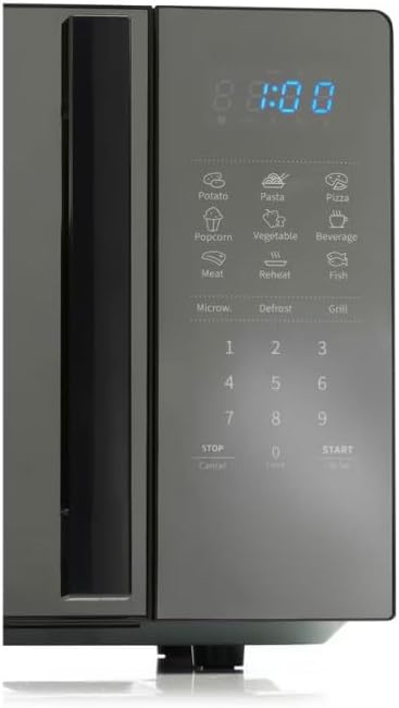 Hisense, H20MOMBS4HG, Mikrowelle 20 l, Türöffnung links, LED-Display mit Tasten, 9 Funktionen, 700 W