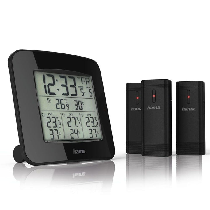 Hama EWS-Trio Noir Batterie