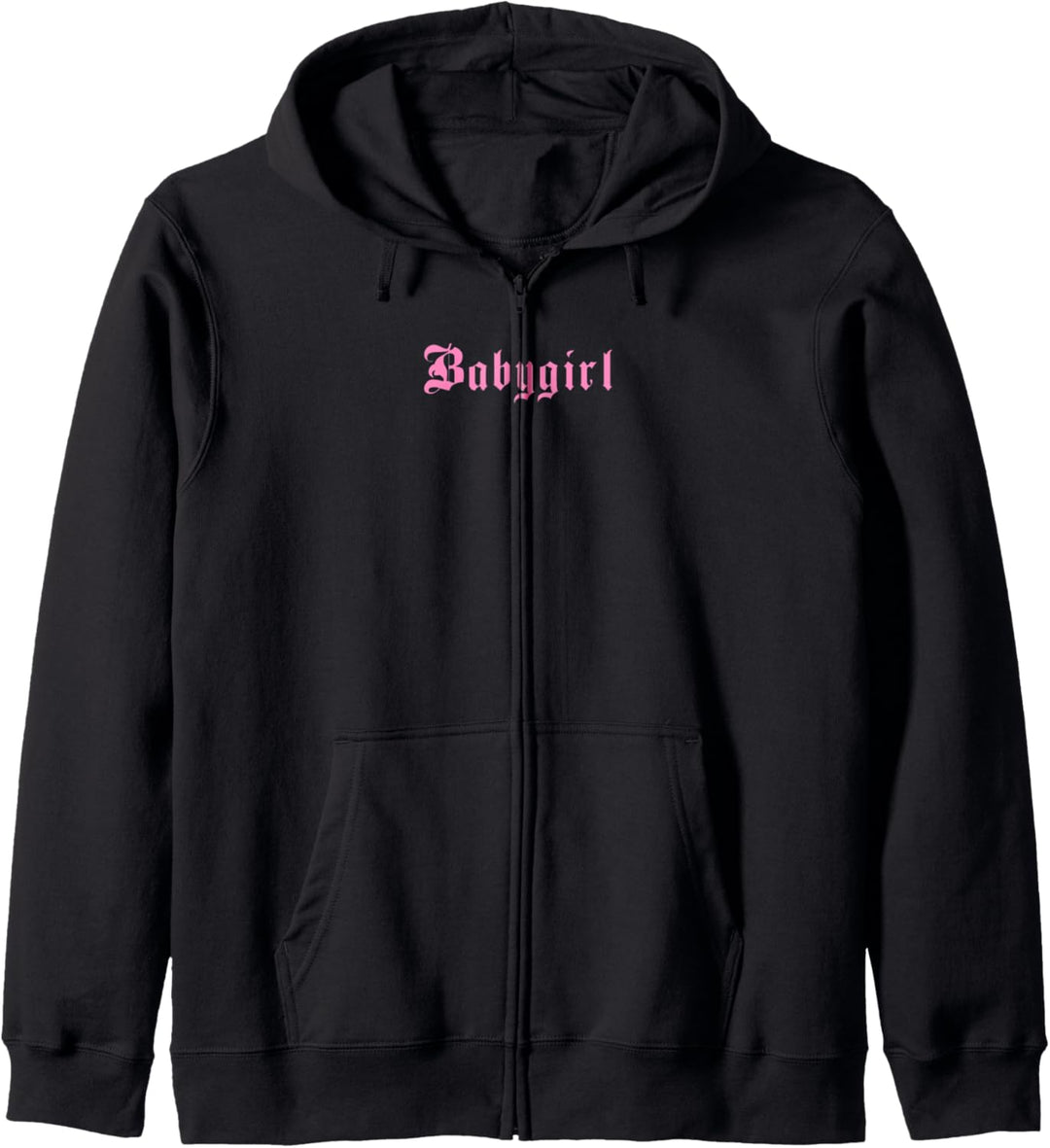 Babygirl Pink - Grunge Aesthetic EGirl Soft Grunge Kapuzenjacke