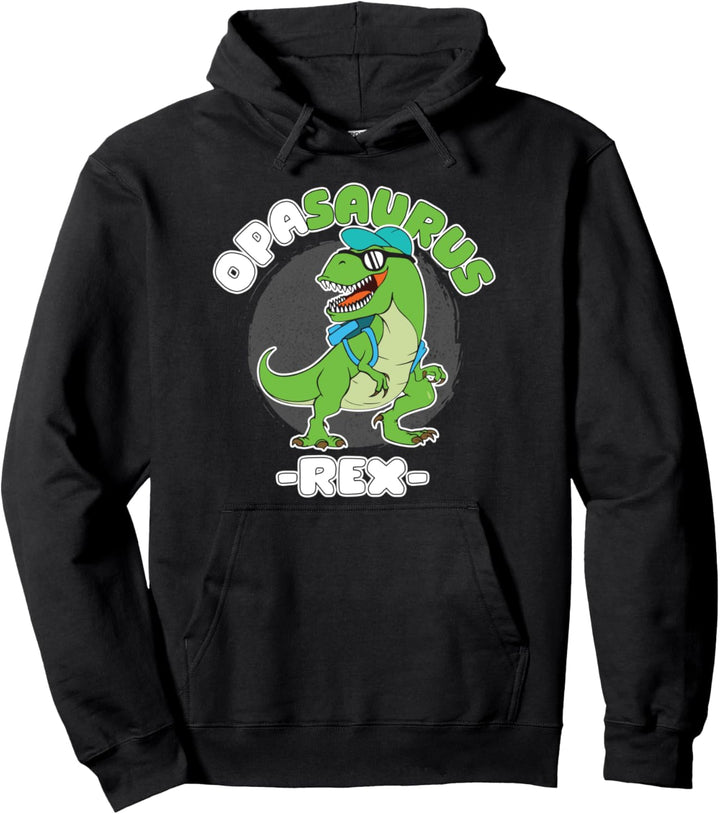 Opa Opisaurus Familie passendes Dinosaurier T-Rex Opasaurus Pullover Hoodie