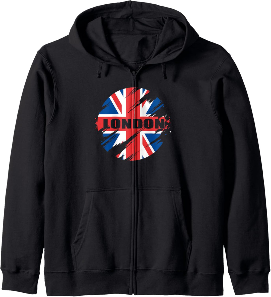 London Britische Flagge England UK Grossbritannien Union Jack Kapuzenjacke