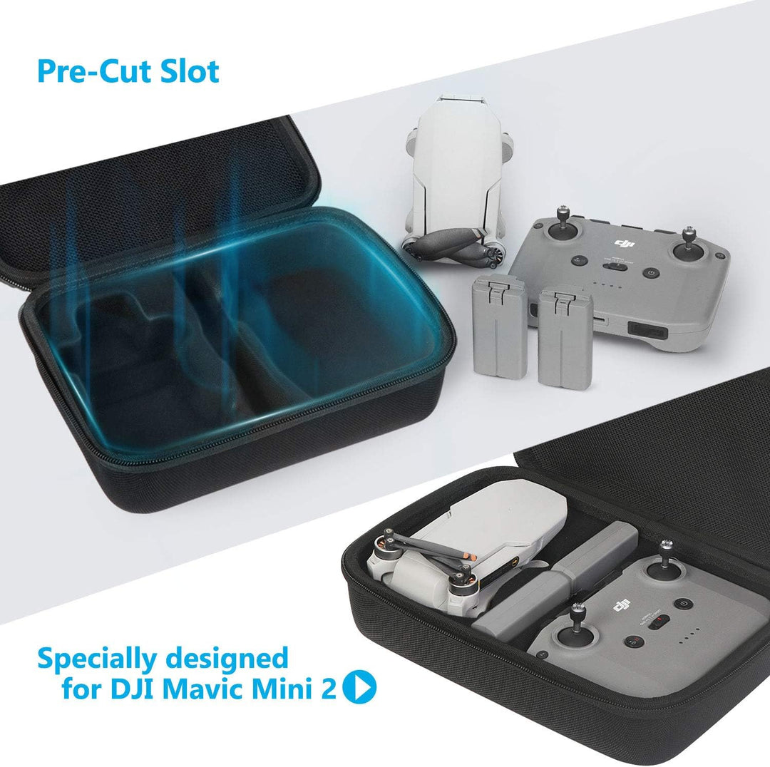 Mavic Mini 2/Mini 4K Tasche,JSVER Tragetasche für DJI Mini 2 SE/Mavic Mini 2 Case für Combo und Zube