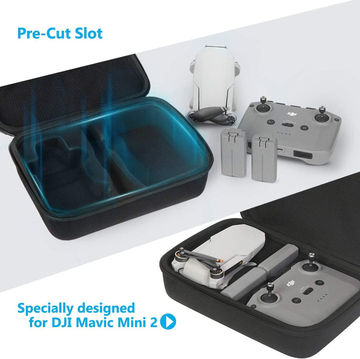 Mavic Mini 2/Mini 4K Tasche,JSVER Tragetasche für DJI Mini 2 SE/Mavic Mini 2 Case für Combo und Zube