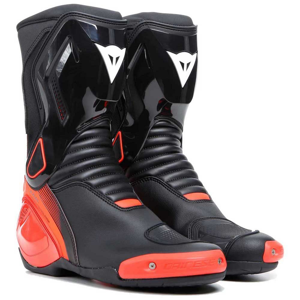 DAINESE Nexus 2 Motorradstiefel 40 EU Black Fluo Red, 40 EU Black Fluo Red