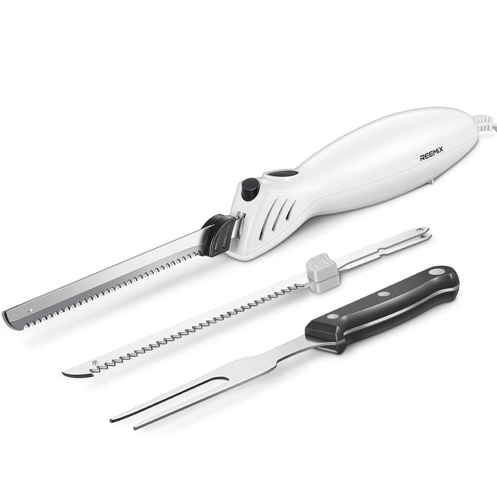 Reemix Elektromesser Küche Elektrisches Messer für Fleisch Küchenmesser Elektrisch für Brot, nutzbar
