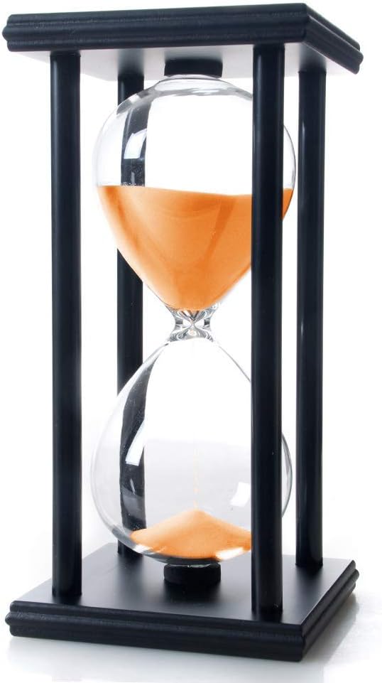 Sanduhr 30 Minuten Timer Sanduhr für Ornament Restaurant Wohnzimmer Zuhause Wandschrank Büro Schreib
