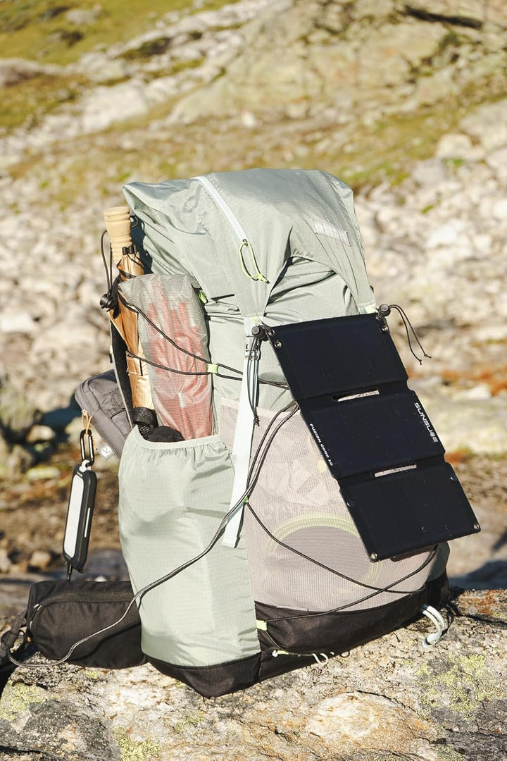 Solar Ladegerät Outdoor 10W – Tragbares faltbares Solarpanel mit USB-A & USB-C – Solarcharger leicht