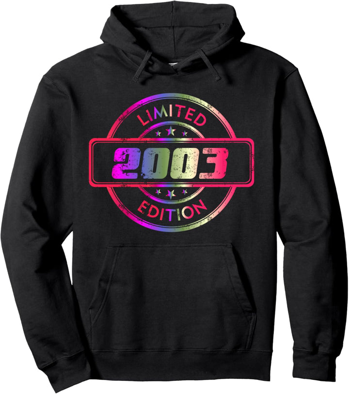 21. Geburtstag Mann Frau 21 Jahre 2003 Deko Lustig Geschenk Pullover Hoodie