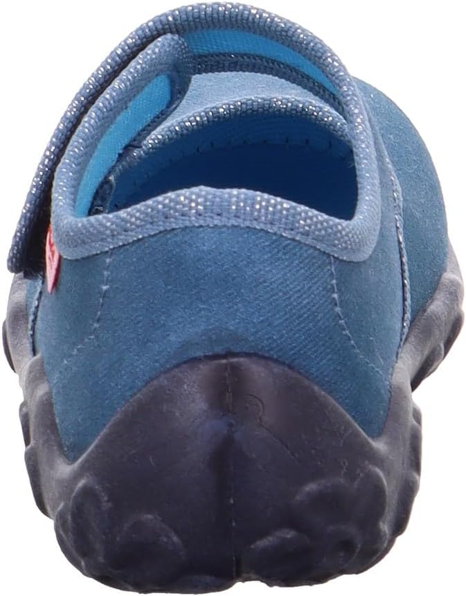 Superfit Jungen Mädchen Bonny Hausschuh 23 EU Blau 8040, 23 EU Blau 8040