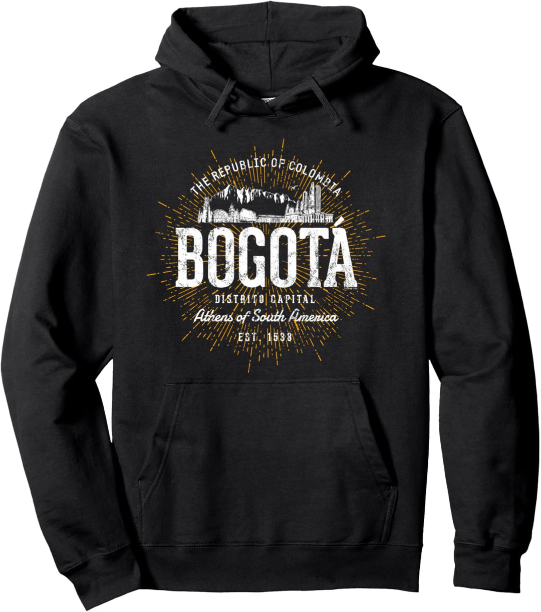Kolumbien Vintage Style Retro Bogotá Pullover Hoodie