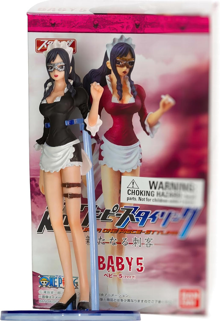 B a b y 5 [Schwarzes Kleid]: 14 cm Super One P i e c e Styling – The New Assassin – Mini-Statue (jap