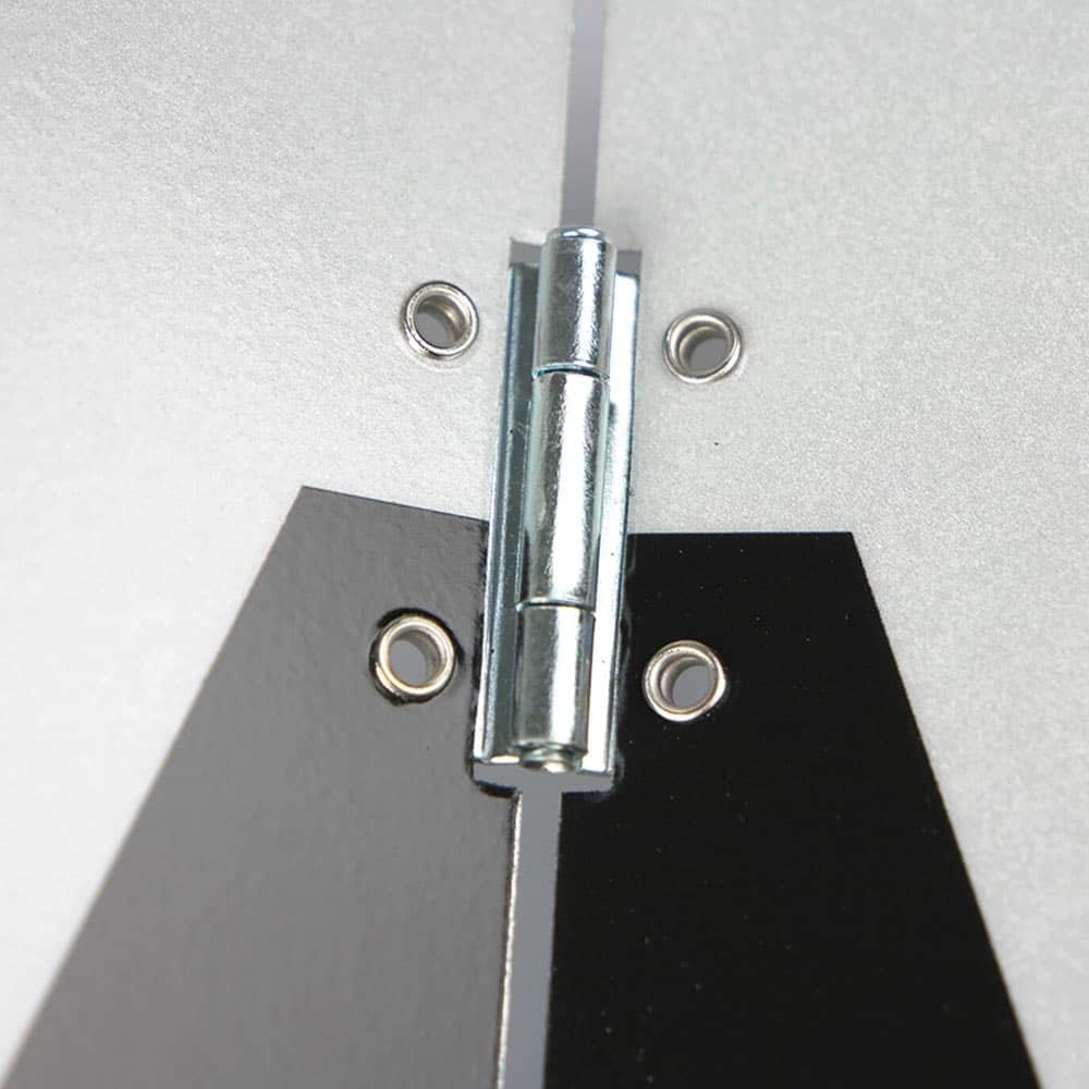 A-Tafel A-Schild für Abfalltransport auf Stahlblech vertikal klappbar mit Kantenschutz 400x300 mm Dr