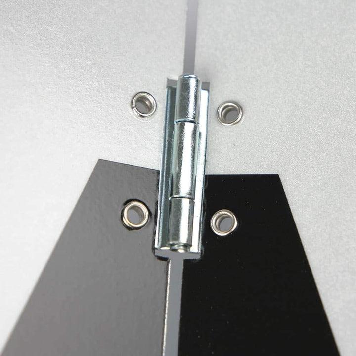 A-Tafel A-Schild für Abfalltransport auf Stahlblech vertikal klappbar mit Kantenschutz 400x300 mm Dr