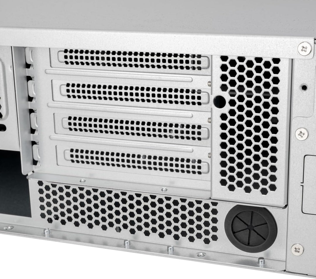 Silverstone Technology RM32, 3U-Rackmount-Servergehäuse mit Unterstützung für 4-Slot-High-End-Grafik