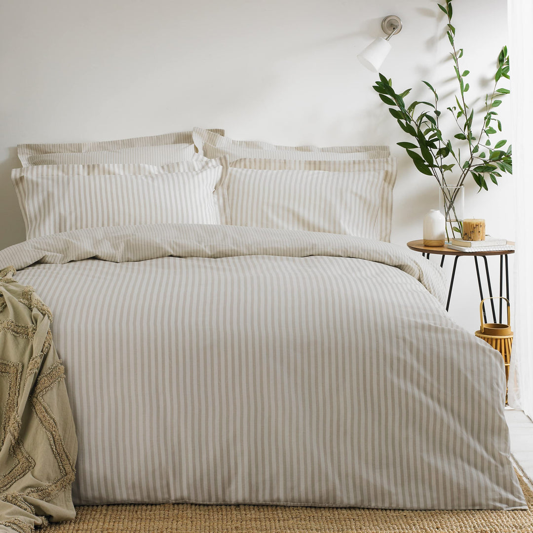 Yard Bettwäsche-Set Hebden, Natur, Doppelbett Doppelbett Natur, Doppelbett Natur