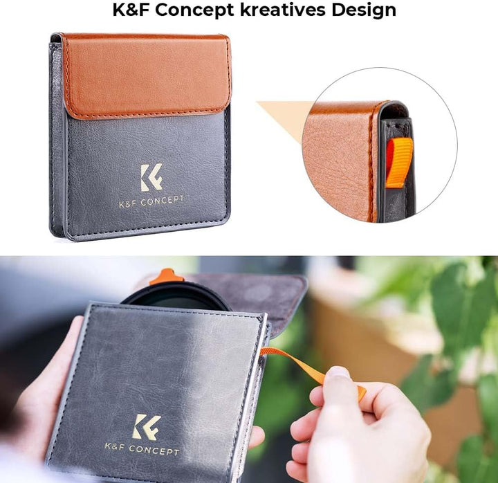 K&amp;F Concept Variabler ND Filter 72mm ND3-ND1000 Graufilter (1.5-10 Blendenstufen) （Nano Xcel） | Neut