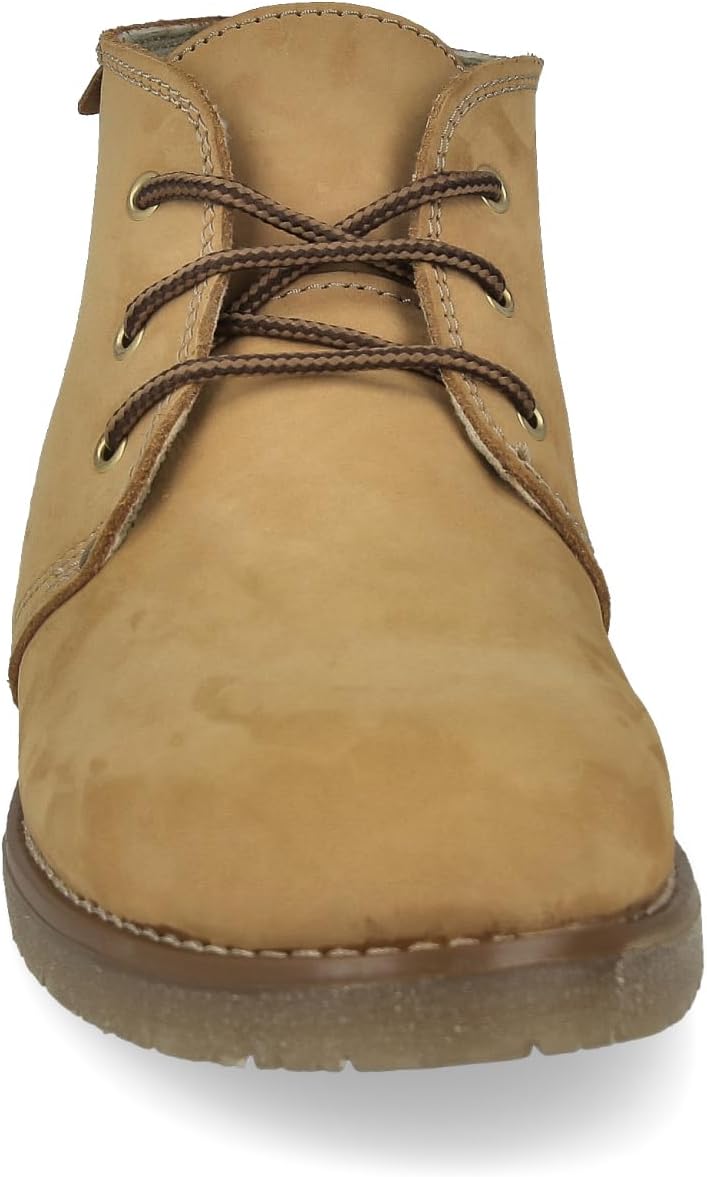 PAYMA - Rustikale Safari Leder und Nobuk Stiefel für Herren. Chukka Boot Schuhe Casual, Outdoor und