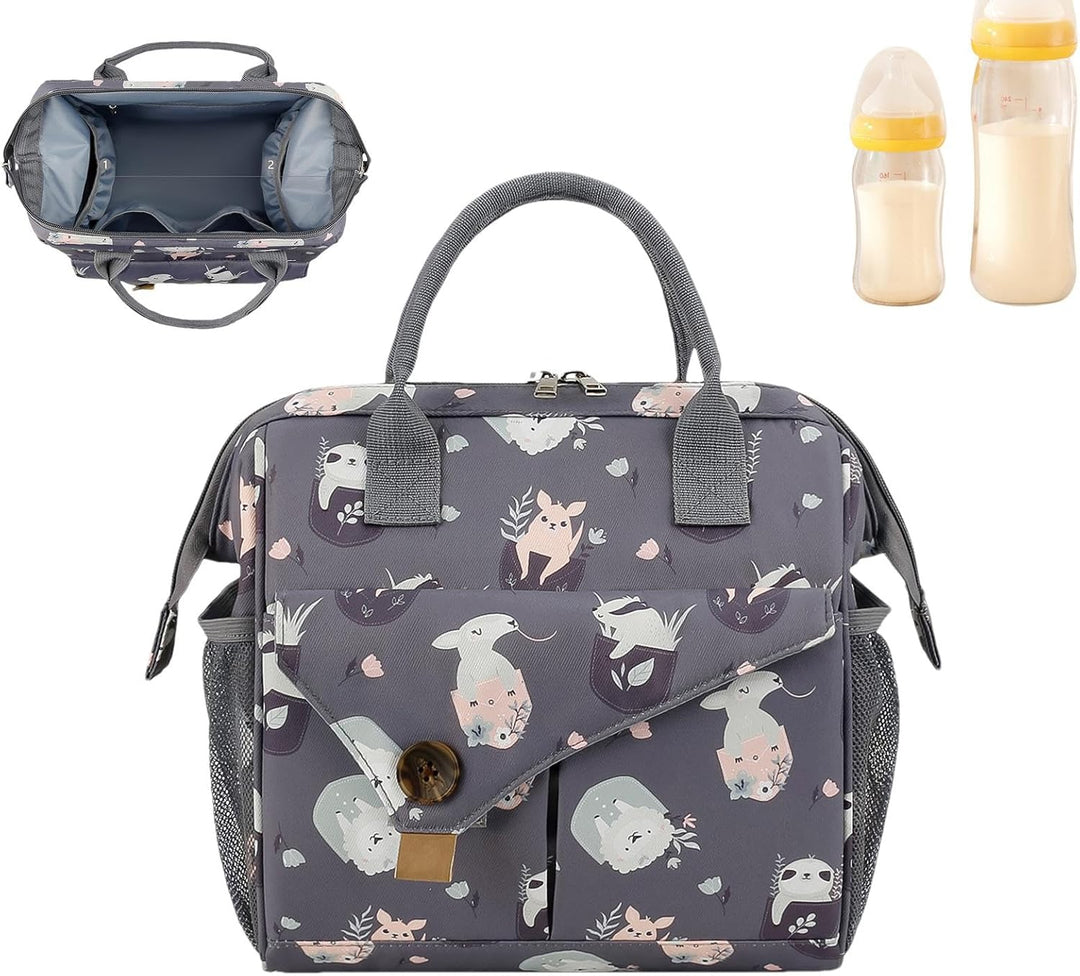 Wickeltaschen – grosse Wickeltasche mit mehreren Fächern – geteilte grosse Reise-Wickeltasche, multi